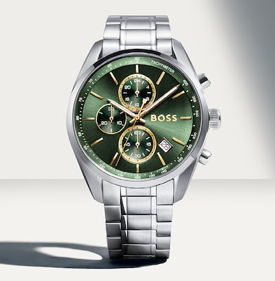 Shop Men's BOSS Watches on Goldsmiths. Image of watch on white background image