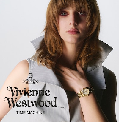 Image of Vivienne Westwood model wearing watch. Tap to shop New in watches image