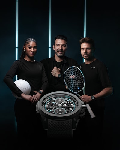 Norqain campaign with sports players and new Watches and Wonders launch watch image