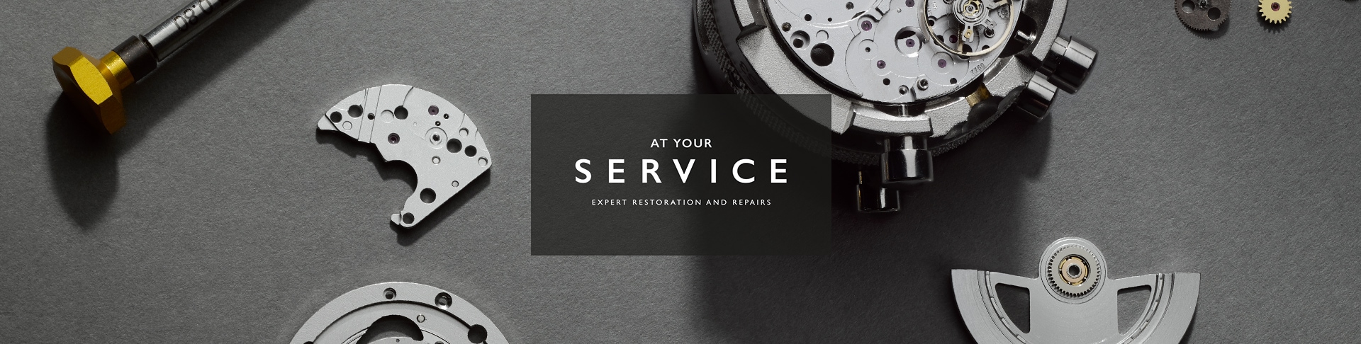 at your service, watches and jewellery services at goldsmiths