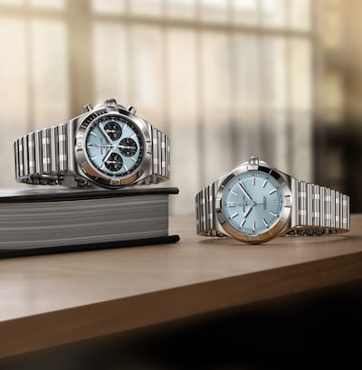 Breitling Chronomat B01 Ice Blue watches image