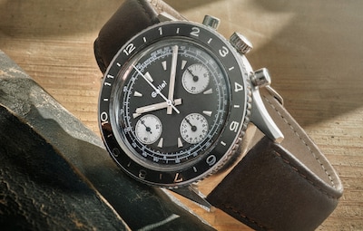Breitling GALLET Multichron Pilot Watch image