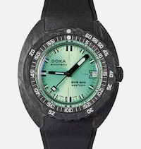 DOXA Sub 300 watch with green dial. Tap to shop New DOXA Watches image