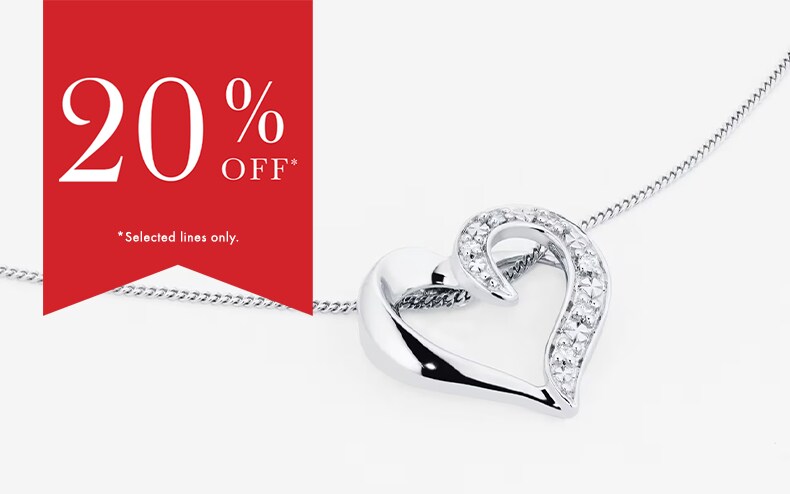 20% Off JEwellery