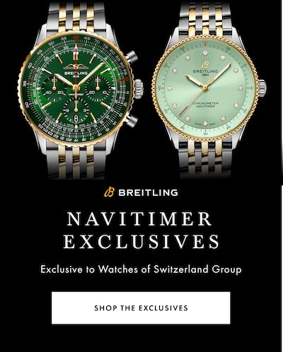 Breitling Navitimer Ladies & Mens Watch - Exclusive to Watches of Switzerland Group - Shop The Exclusives image