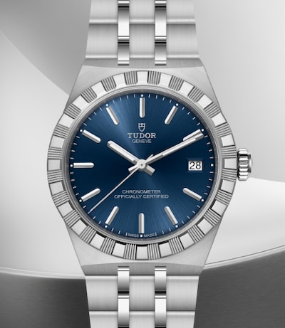 Tudor Royal 36mm Watch with Tudor and Born to Dare logo image