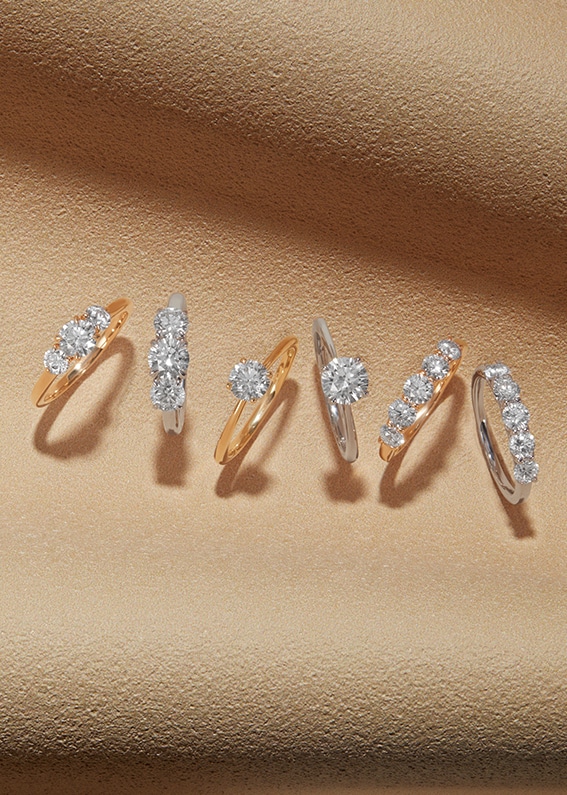 Goldsmiths Signature Diamond range of diamond rings