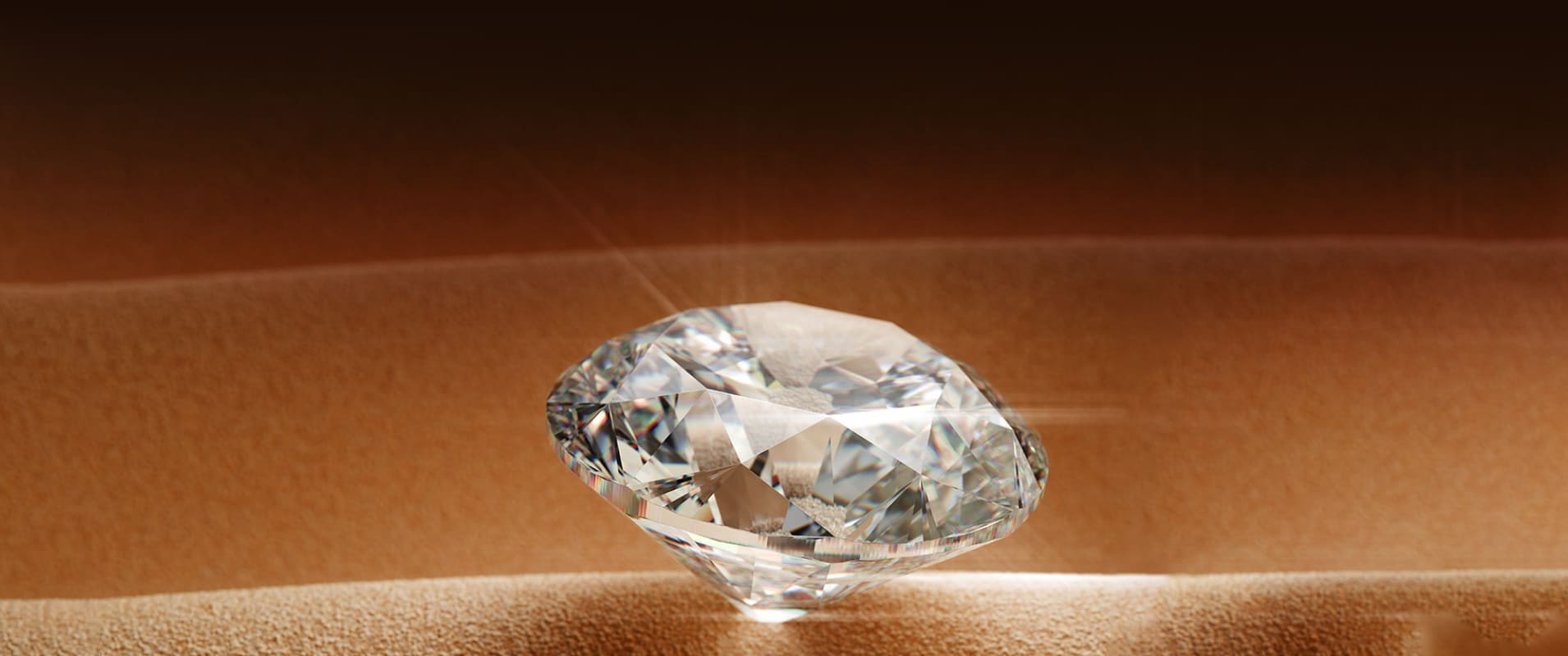 Goldsmiths Signature Diamond on sandy background