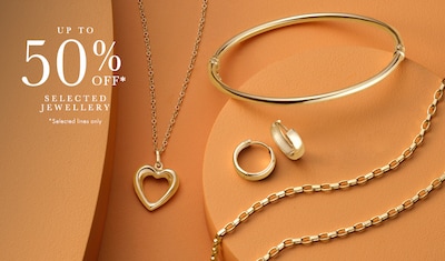 Up to 50% Off Selected Jewellery at Goldsmiths image