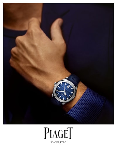 Image of Piaget watch with Piaget logo image