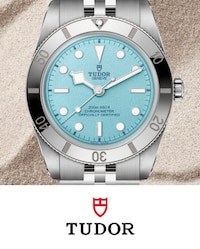 Tudor Lagoon Blue Watch with Tudor and Born To Dare logo image